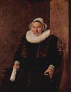 Frans Hals Portrait of an unknown woman oil painting artist
